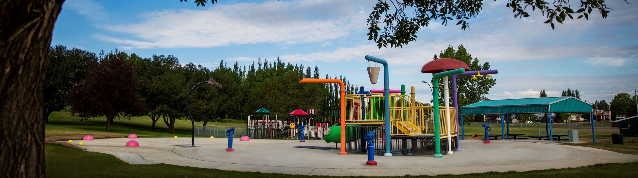 Duke of Sutherland Water Park play equipment